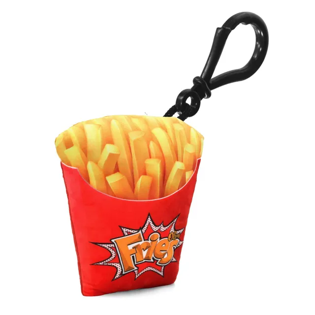 oh-my-pop-fries-porte-cl-s-coussin-rouge-9-cm image 1