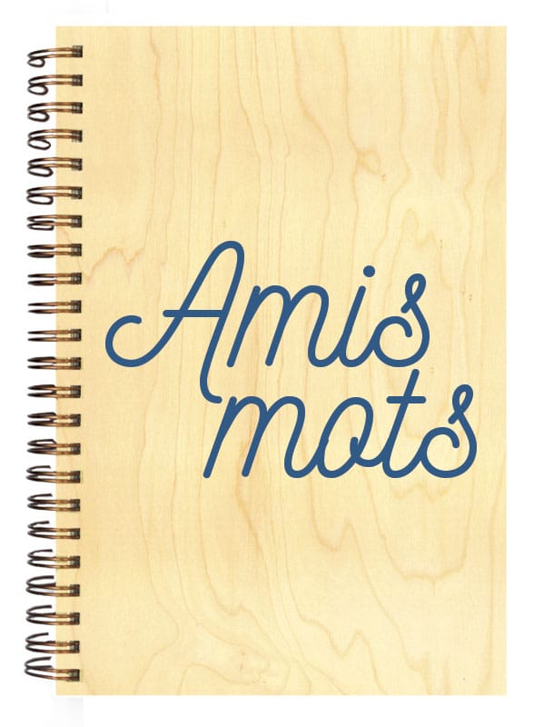 hironwoods-carnet-couverture-bois-amis-mots-146x94mm image 1