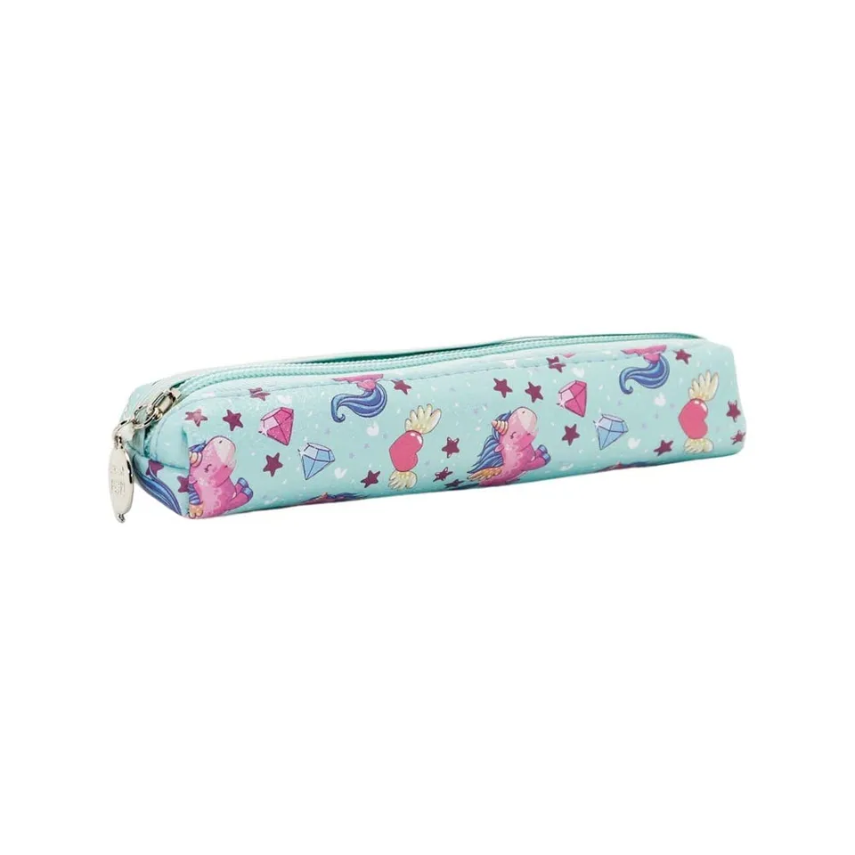 oh-my-pop-trousse-carr-turquoise-19-cm-1-compartiment image 1