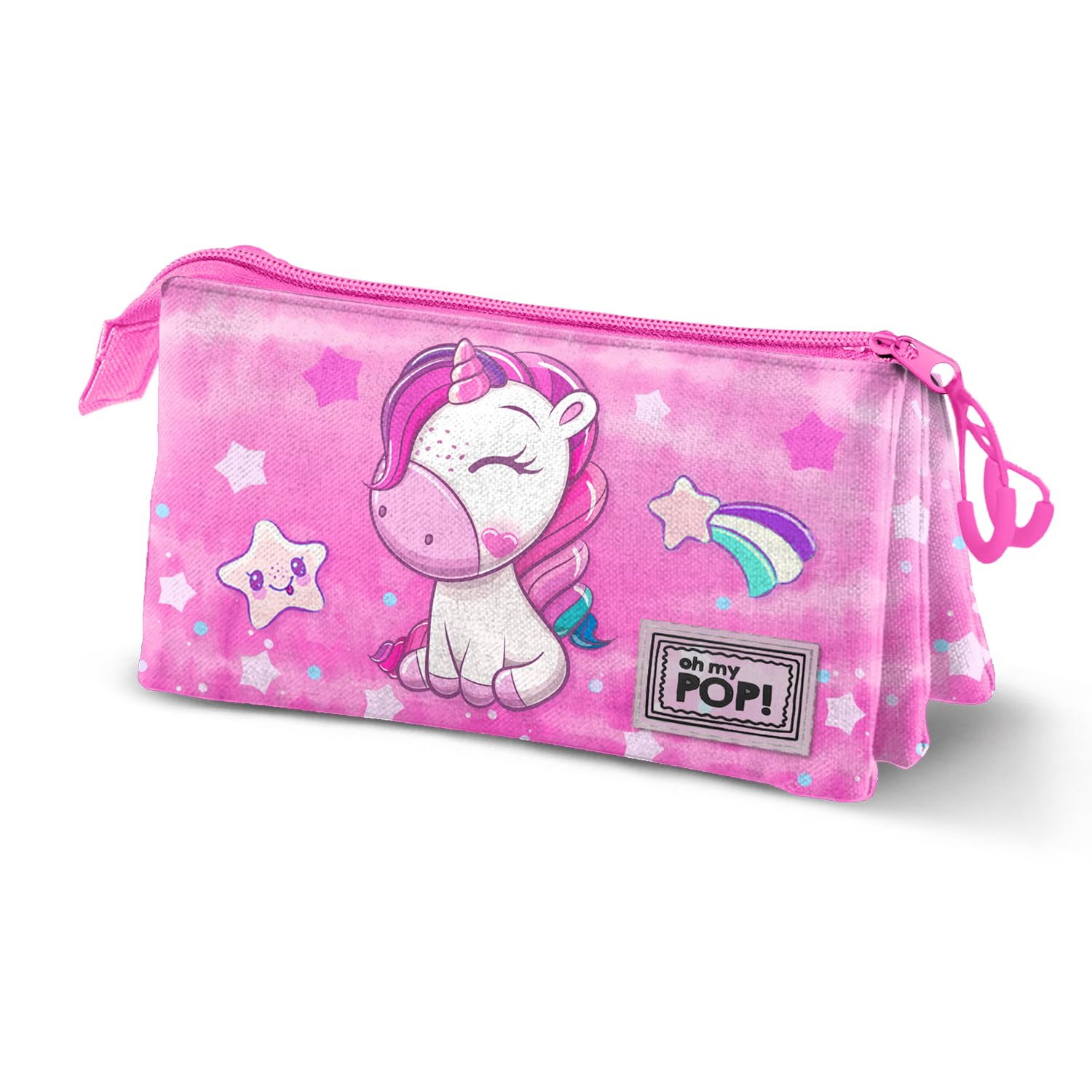 oh-my-pop-daydream-trousse-triple-rose-23-cm image 1