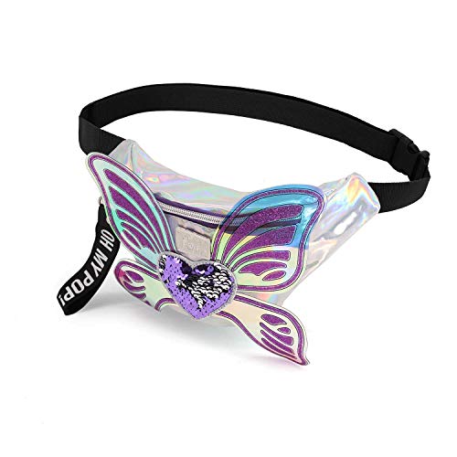 oh-my-pop-ailes-sac-banane-argent-16-5-x-23-cm image 6