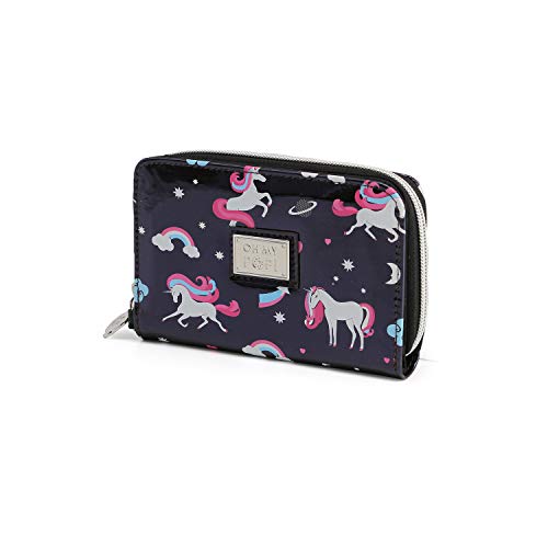 oh-my-pop-licorne-portefeuille-noir-10-x-15-5-cm image 5