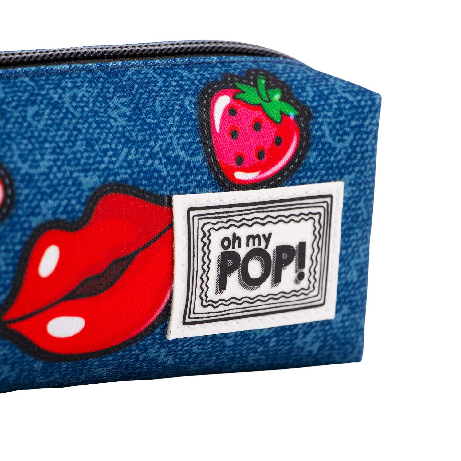 oh-my-pop-patches-carr-hs-trousse-bleu-fonc image 3