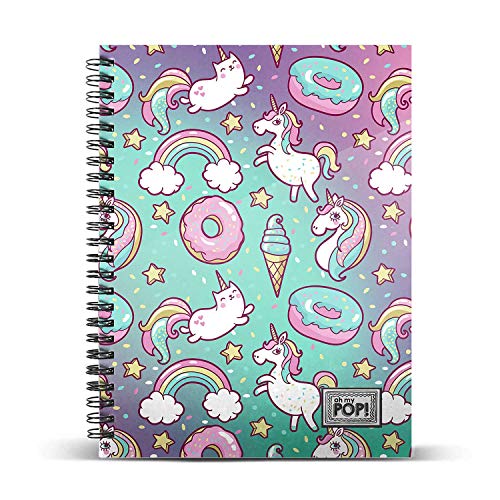 oh-my-pop-dream-00833-cahier-quadrill-a4-spirale image 2