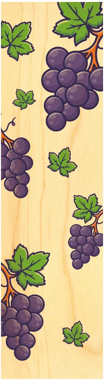 hironwoods-magnet-en-bois-dessin-grappe-raisin image 1