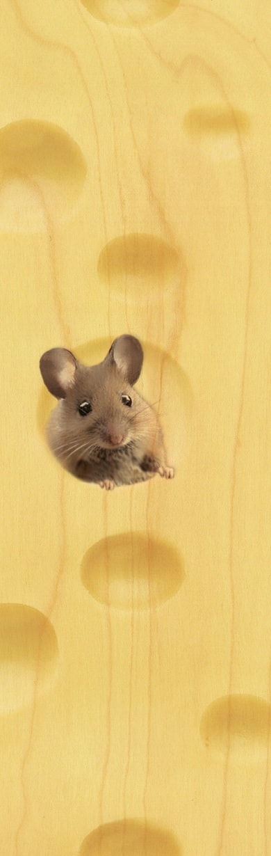 hironwoods-marque-pages-souris-fromage-marque-page-bois image 1
