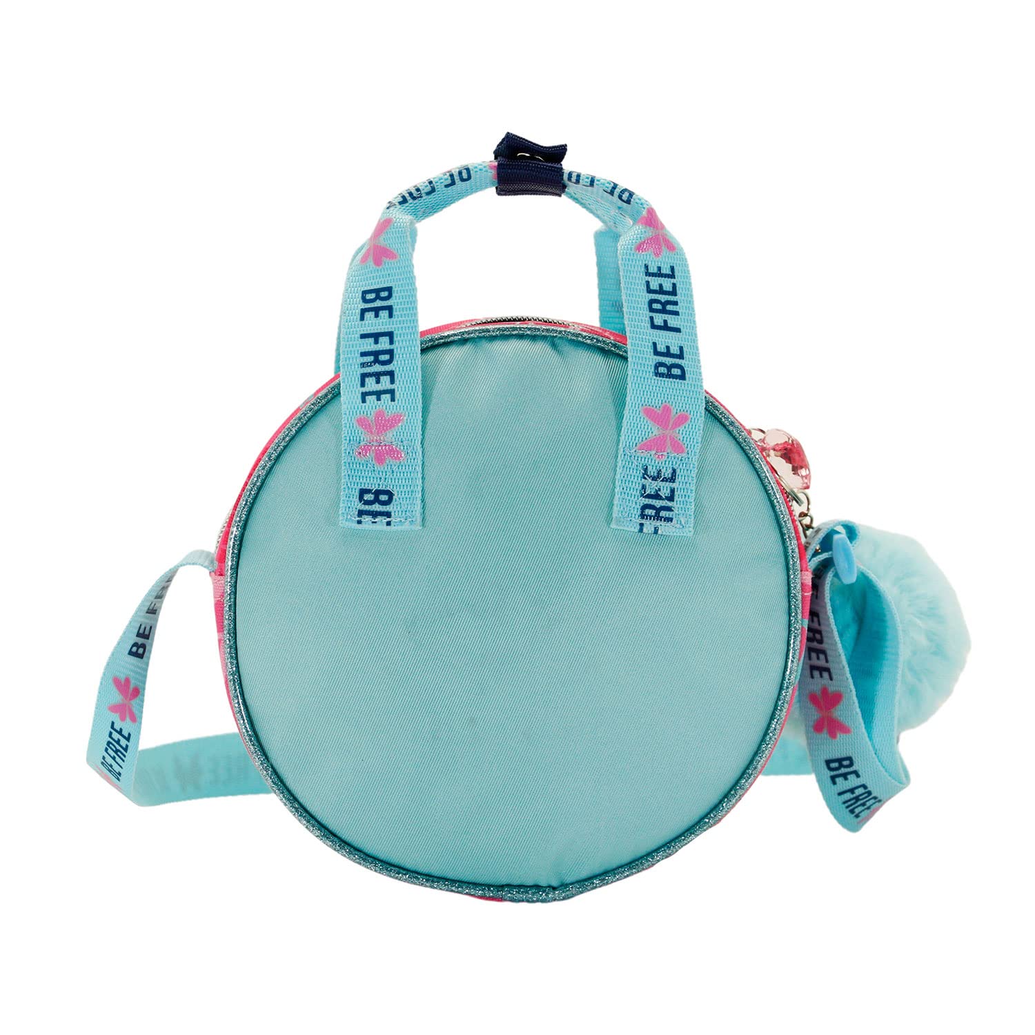 oh-my-pop-be-free-sac-bandouli-re-rond-rose-paillettes image 3