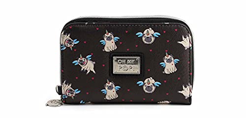 oh-my-pop-pandicorn-portefeuille-noir-cartes-zipp image 4