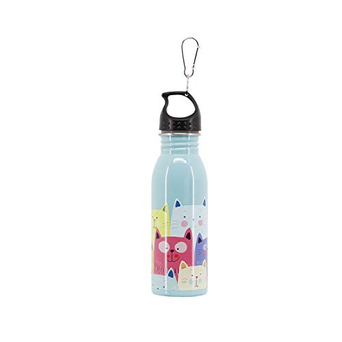 oh-my-pop-cats-bouteille-inox-500-ml-multicolore image 3