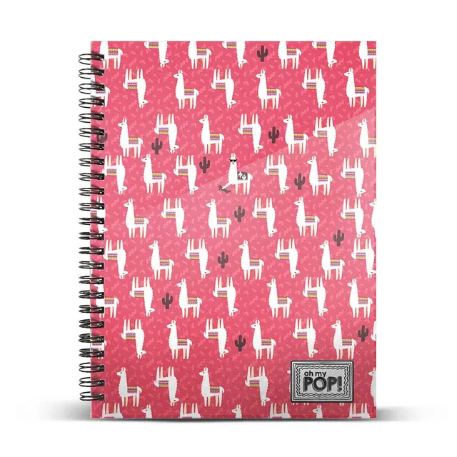 oh-my-pop-cuzco-cahier-a4-spirale-120-feuilles image 1