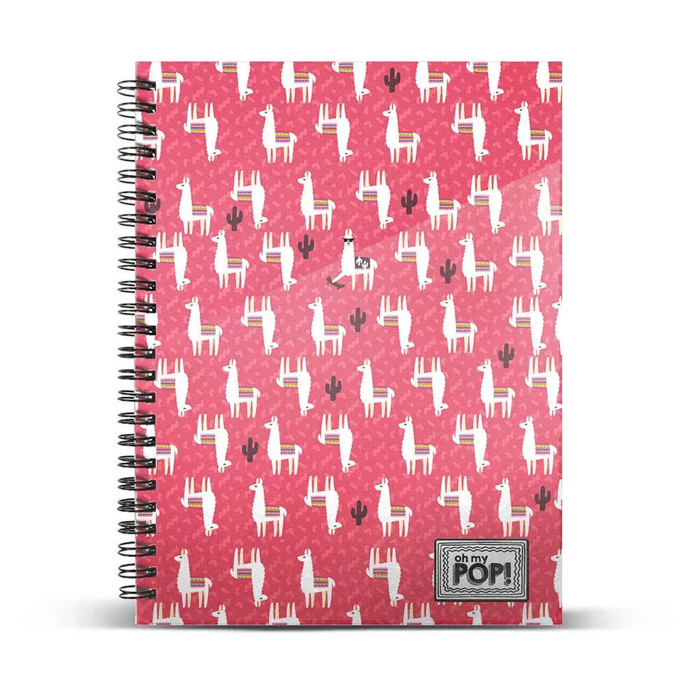 oh-my-pop-cuzco-cahier-a4-spirale-120-feuilles image 1