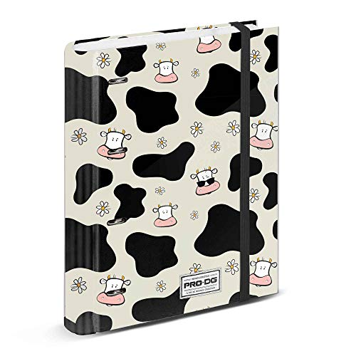 oh-my-pop-cow-classeur-4-anneaux-quadrill-beige-a4 image 2