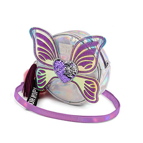 oh-my-pop-ailes-sac-bandouli-re-rond-argent-cha-ne image 4