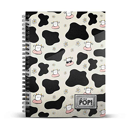 oh-my-pop-cow-cahier-a4-spirale-120-feuilles image 2