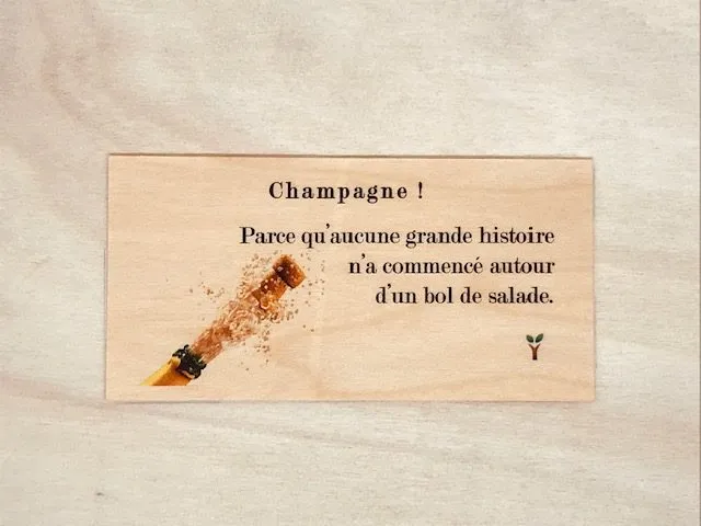 hylarion-cartes-champagne-carte-bois-humour-10x5-cm image 1