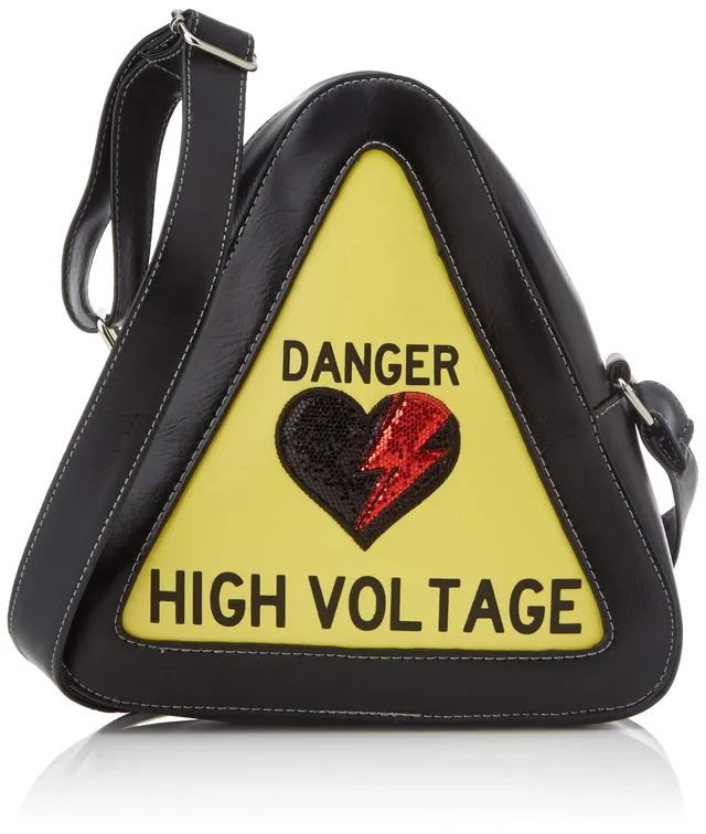 oh-my-pop-high-voltage-petit-sac-dos-jaune-24-cm image 1