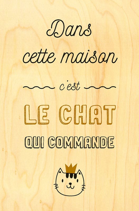 hironwoods-happy-wood-chat-qui-commande-carte-bois-100x150 image 1