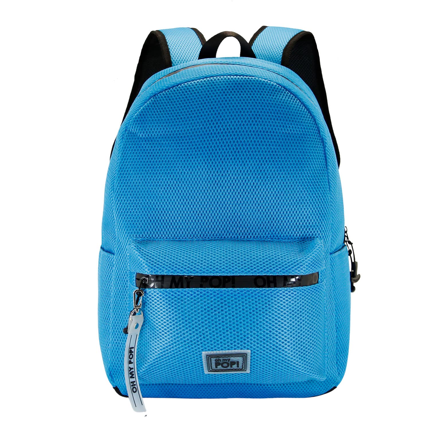 oh-my-pop-mesh-sac-dos-bleu-maille-polyester image 2