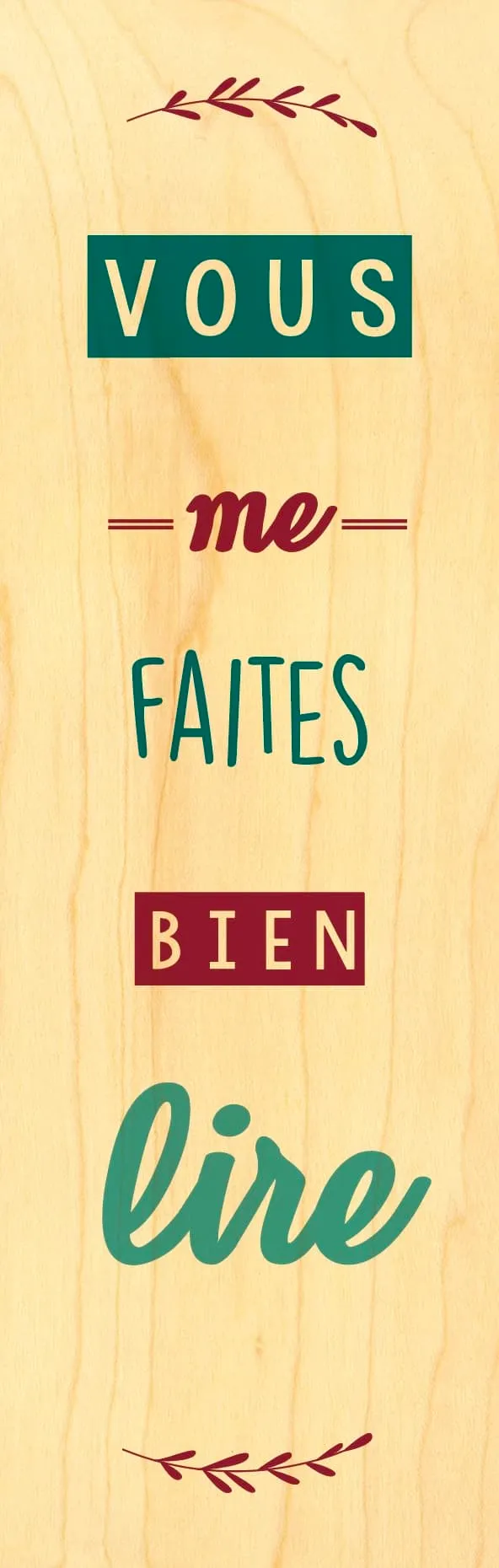 hironwoods-marque-pages-marque-page-bois-vous-me-faites-lire image 1