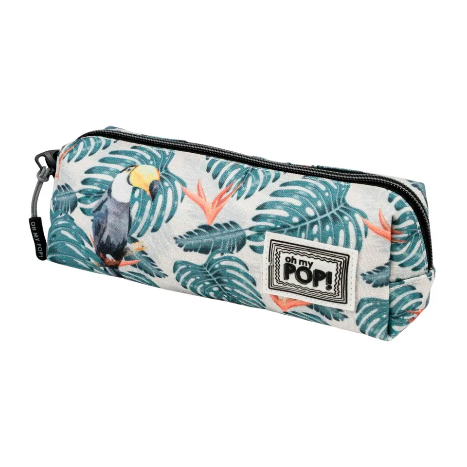 oh-my-pop-toucan-trousse-carr-multicolore image 1