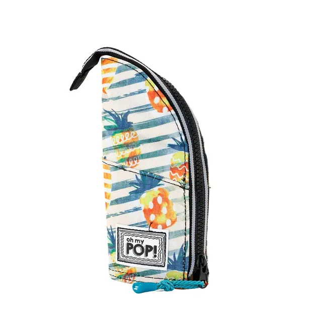 oh-my-pop-ananas-trousse-verticale-jaune-21-x-9-cm image 1