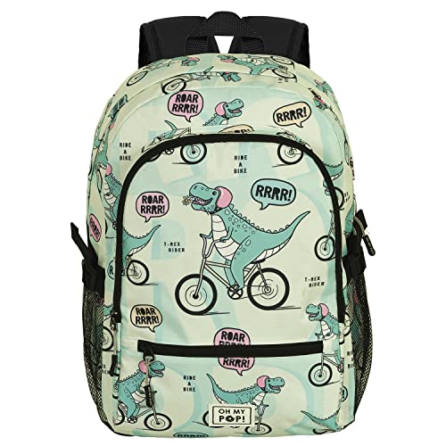 oh-my-pop-dinorrr-fight-fan-2-0-sac-dos-vert-44-cm image 8