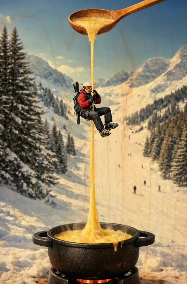 hironwoods-escalade-fondue-magnet-en-bois image 1