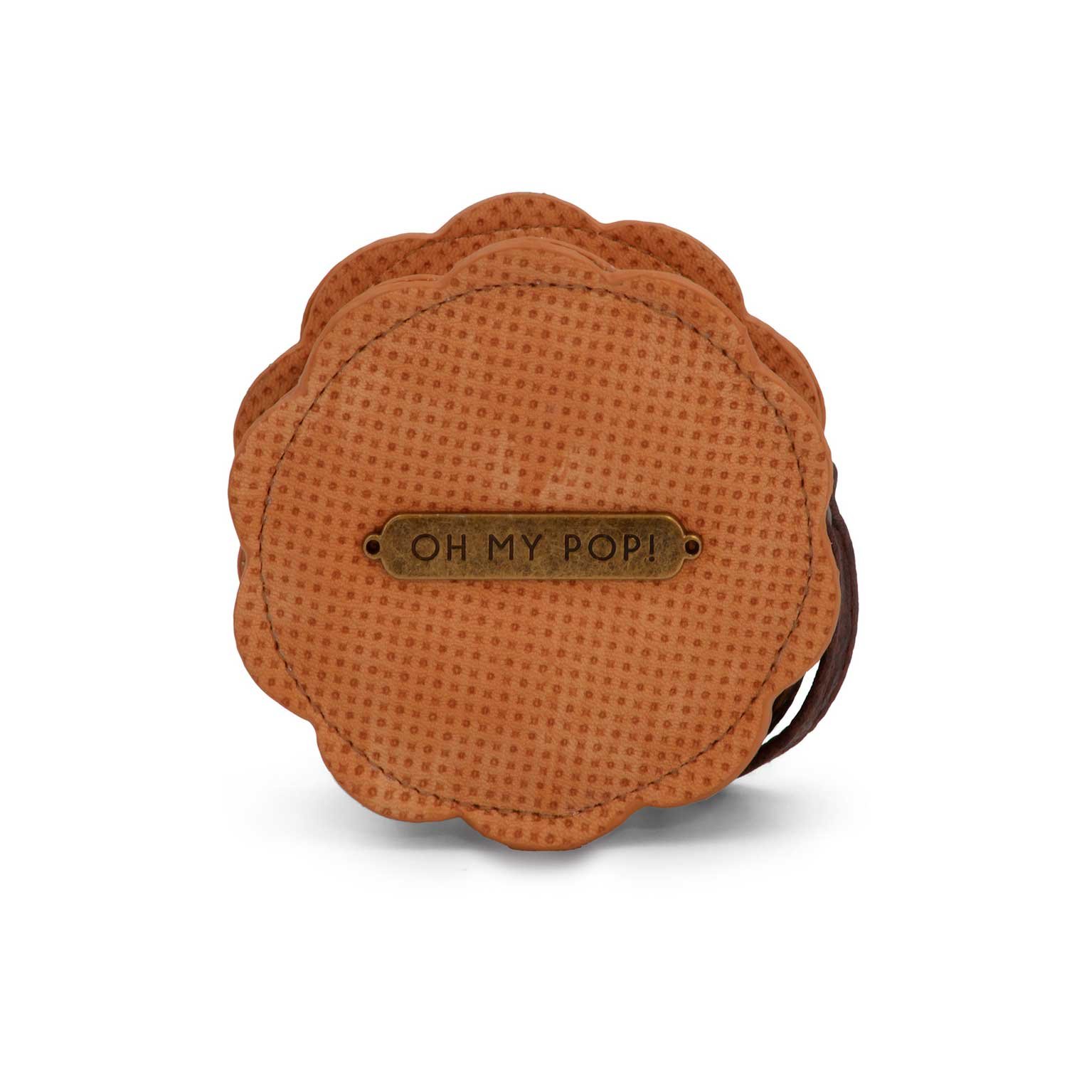 oh-my-pop-biscuit-porte-monnaie-rond-beige-10-cm image 3