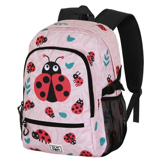 oh-my-pop-ladybug-sac-dos-fight-fan-2-2-rose-24l image 1