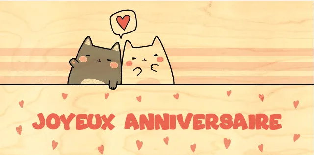 hironwoods-carte-panoramique-bois-anniv-chatons-100x200mm image 1