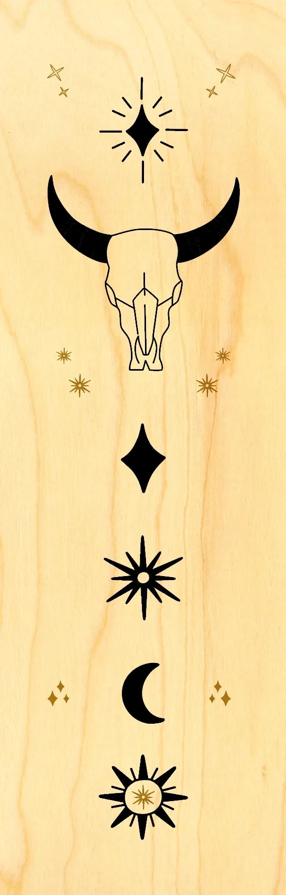 hironwoods-boho-marque-page-bois-lecture image 1