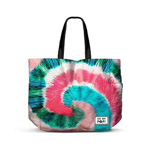 oh-my-pop-voyage-sac-shopping-fan-noir-horizontal image 2