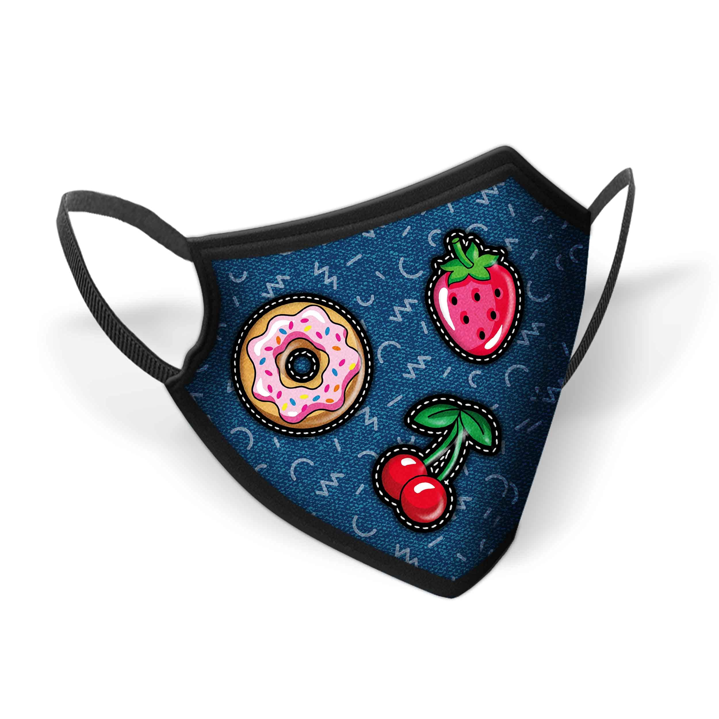 oh-my-pop-02524-masque-tissu-patches-bleu-fonc image 1
