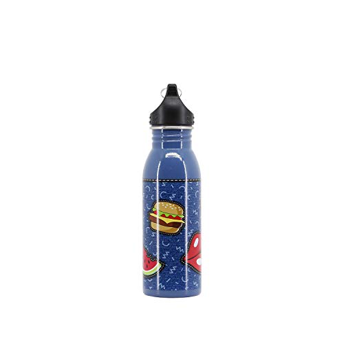 oh-my-pop-patches-bouteille-eau-500-ml-bleu image 4