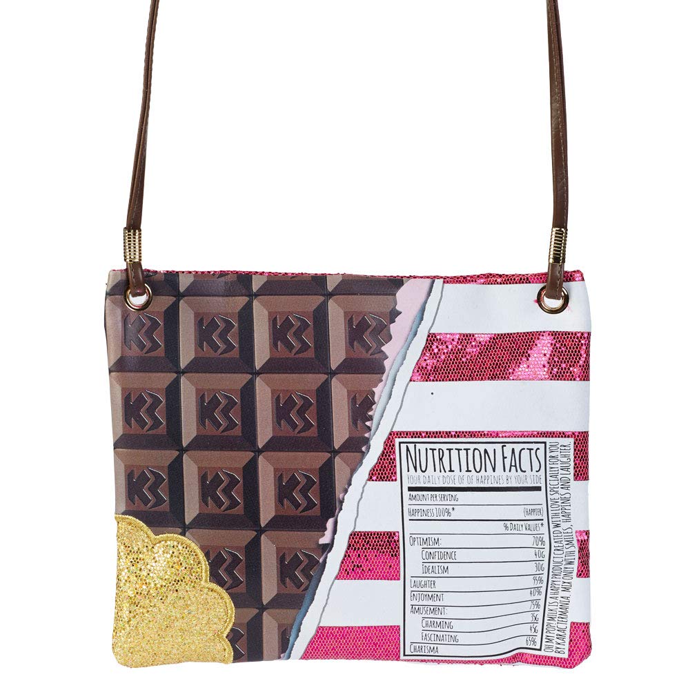 oh-my-pop-chocolat-sac-bandouli-re-mini-rose-22-cm image 4