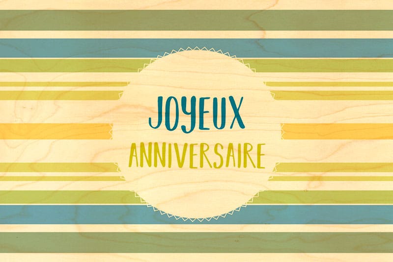hironwoods-carte-bois-anniversaire-rayures-anniv image 1