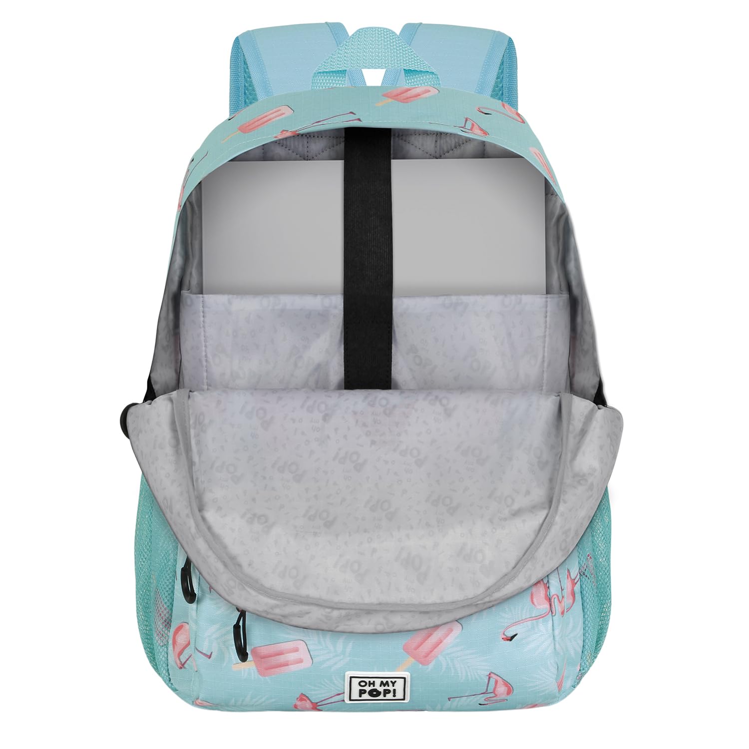oh-my-pop-ice-flamingo-fight-fan-2-2-sac-dos-turquoise-24l image 4