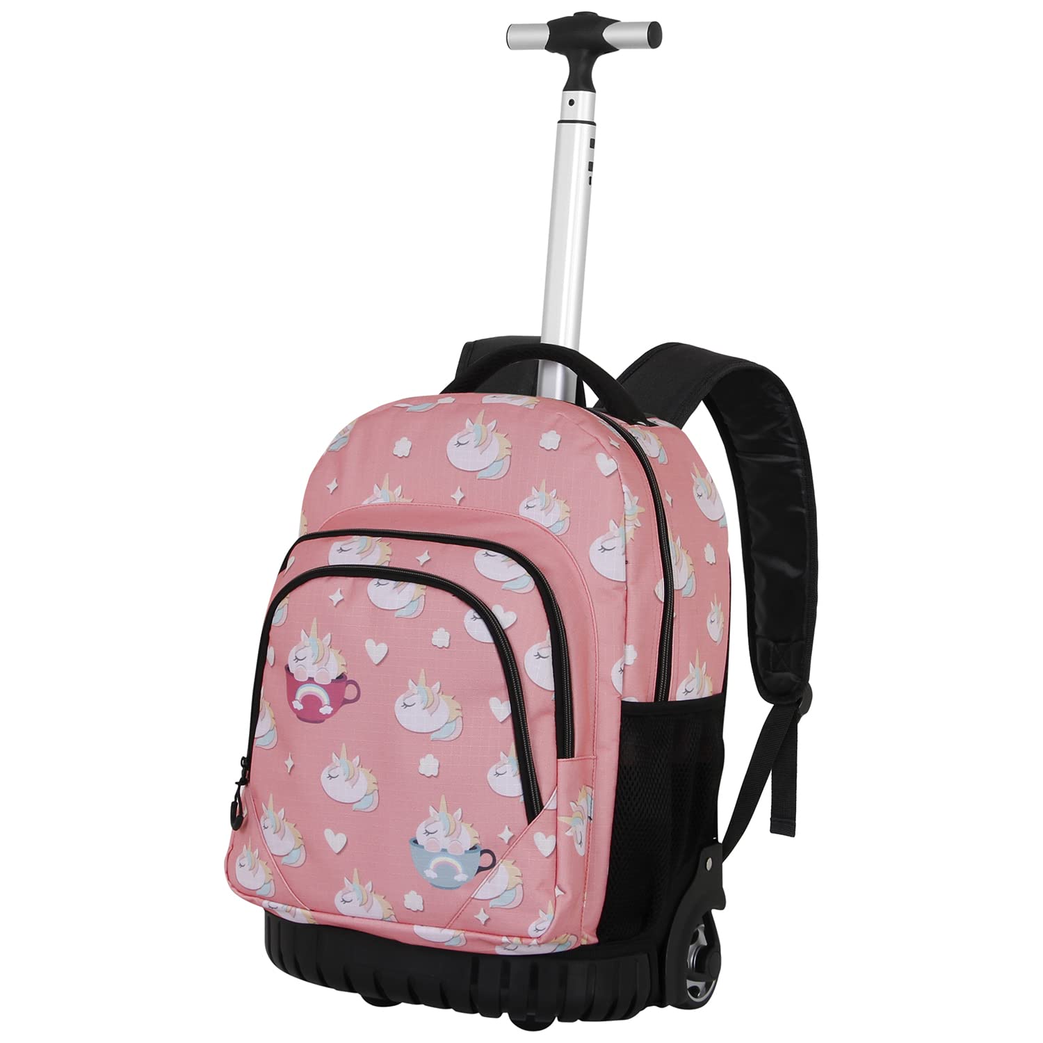 oh-my-pop-cupnicorn-sac-dos-roulettes-rose-47-cm image 1