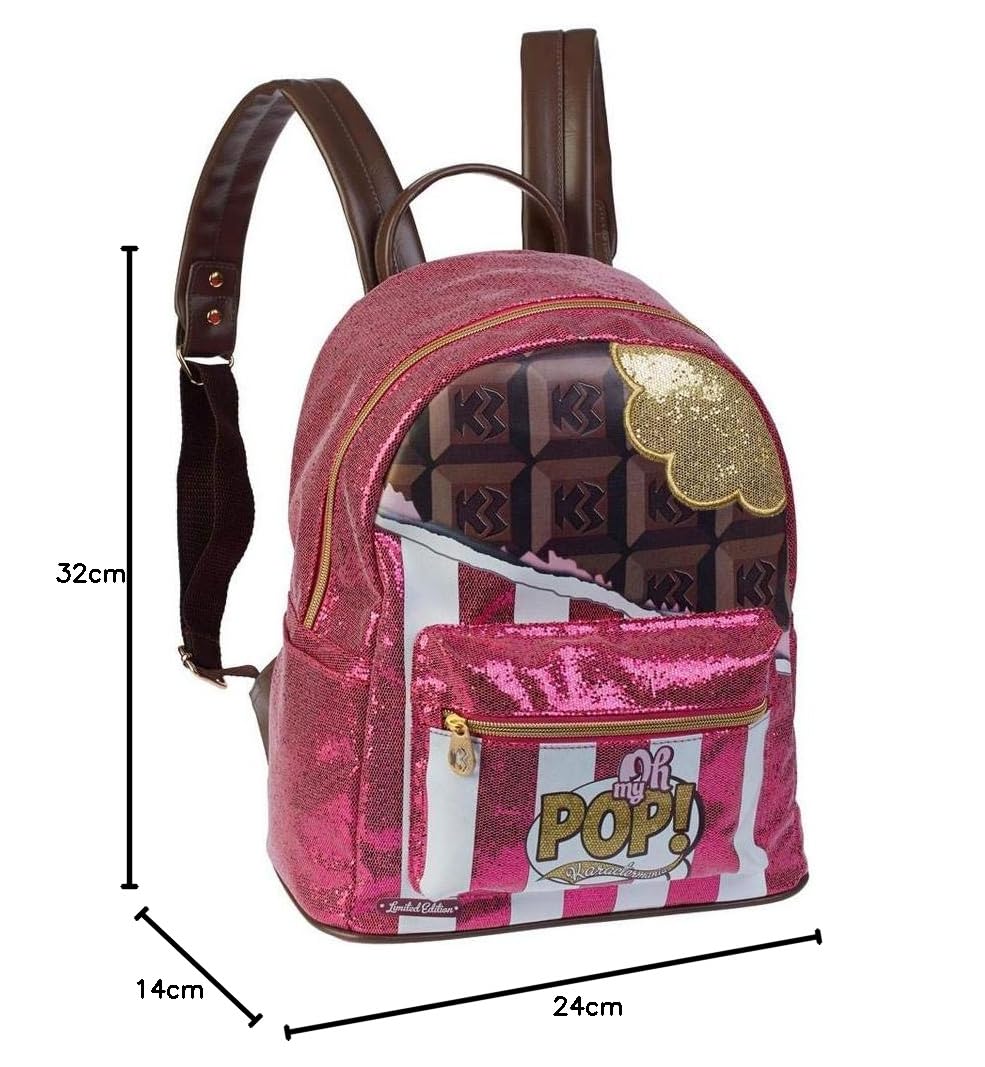 oh-my-pop-chocolat-sac-dos-enfant-unisexe image 3