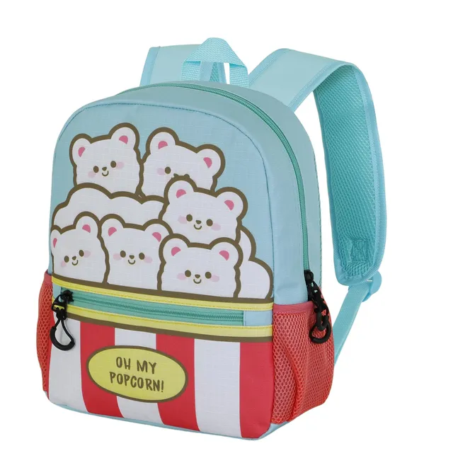 oh-my-pop-popcorn-sweet-sac-dos-bleu-petit-9-5-l image 1