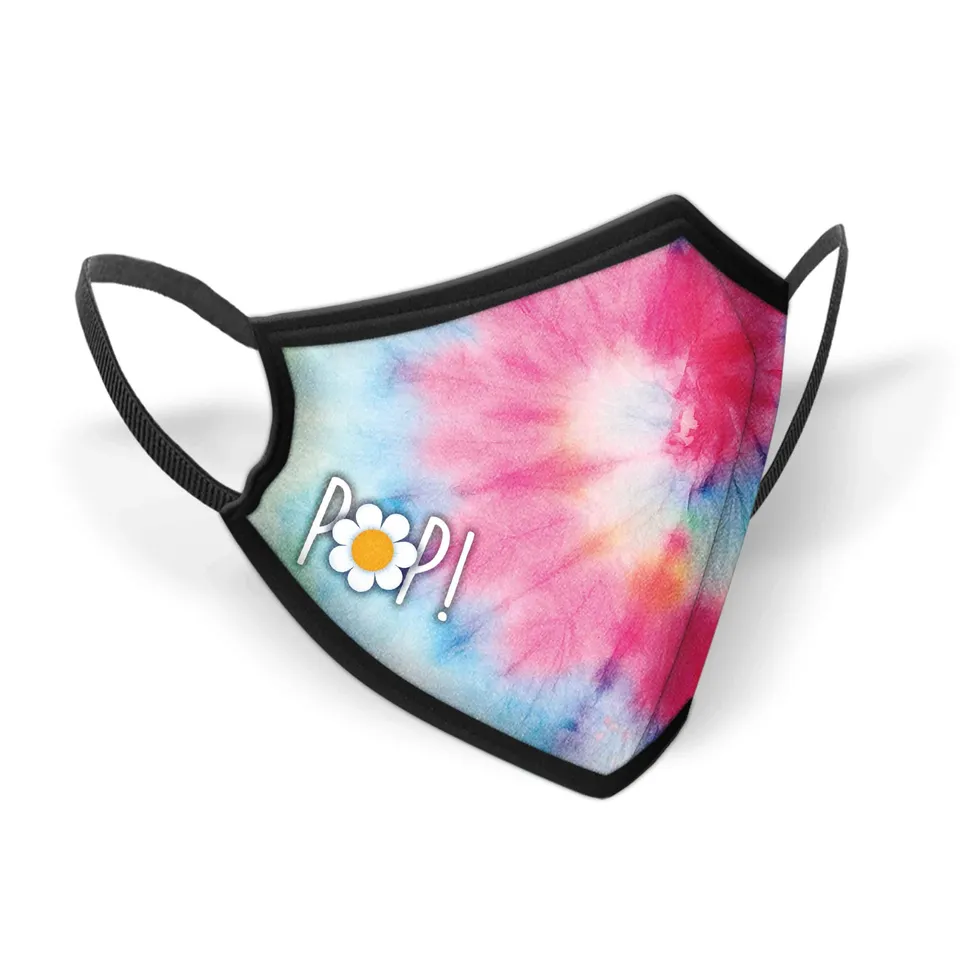 oh-my-pop-02563-masque-tissu-tie-dye-multicolore image 1