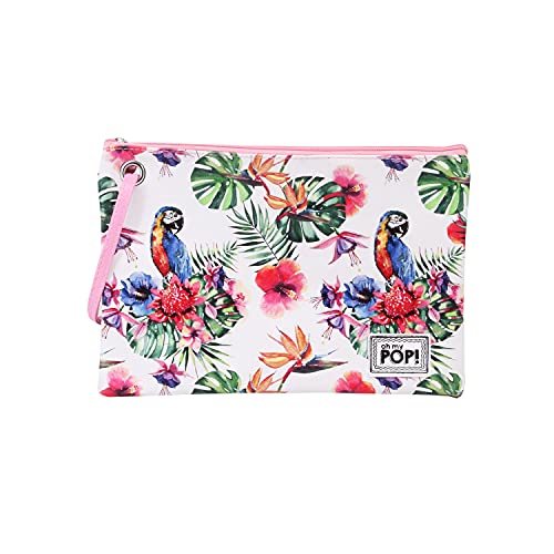 oh-my-pop-perroquet-sunny-trousse-de-toilette-blanche image 5