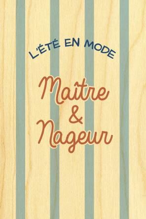 hironwoods-ma-tre-nageur-magnet-bois-vacances image 1