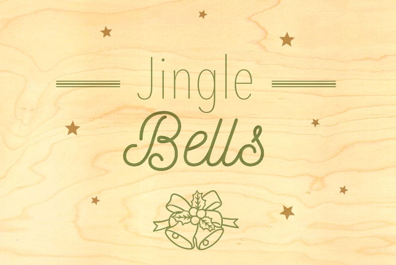 hironwoods-carte-en-bois-jingle-bells-hiver-100x150mm image 1