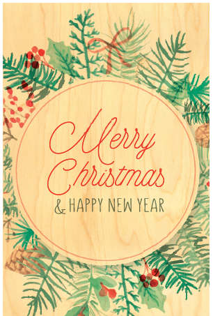 hironwoods-carte-voeux-bois-f-te-couronne-merry-100x150 image 1