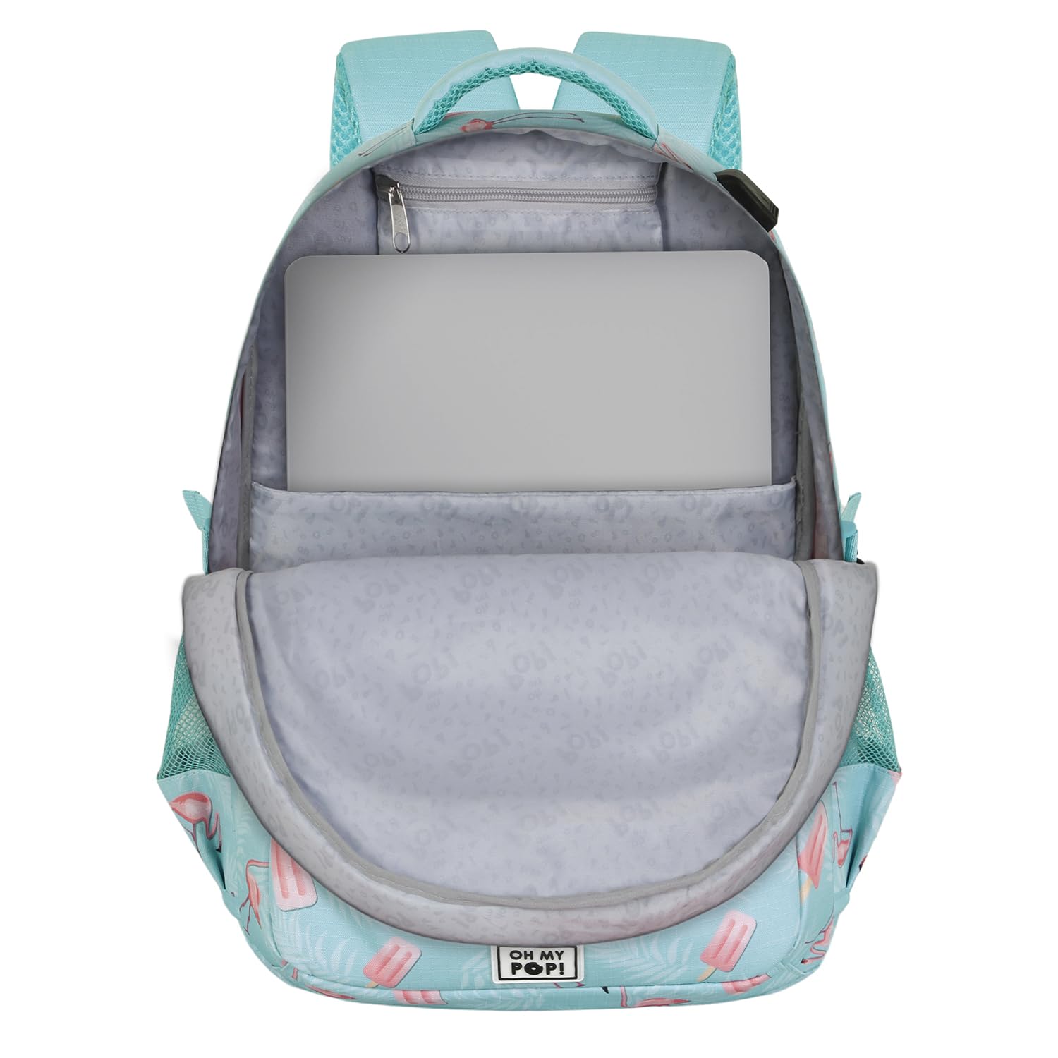 oh-my-pop-ice-flamingo-running-plus-sac-dos-turquoise image 4