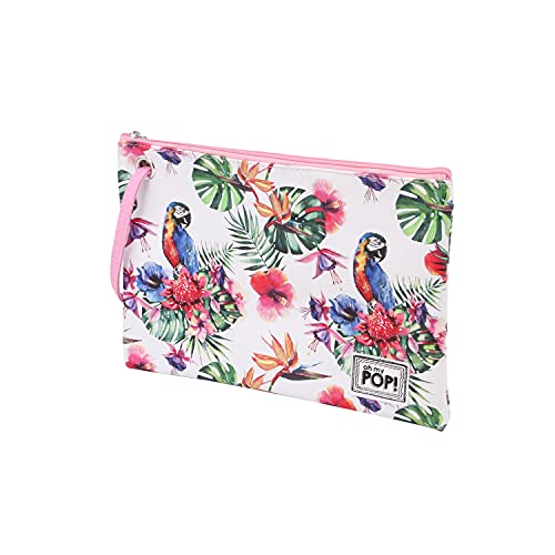 oh-my-pop-perroquet-sunny-trousse-de-toilette-blanche image 4