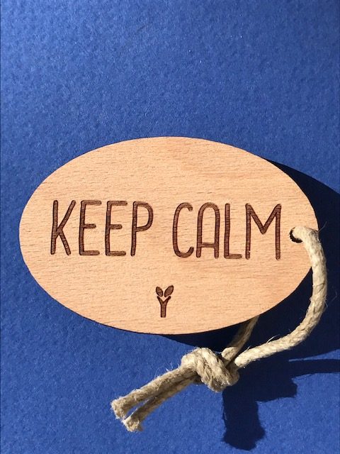hylarion-porte-cl-s-keep-calm-porte-cl-bois-6x4-cm image 1