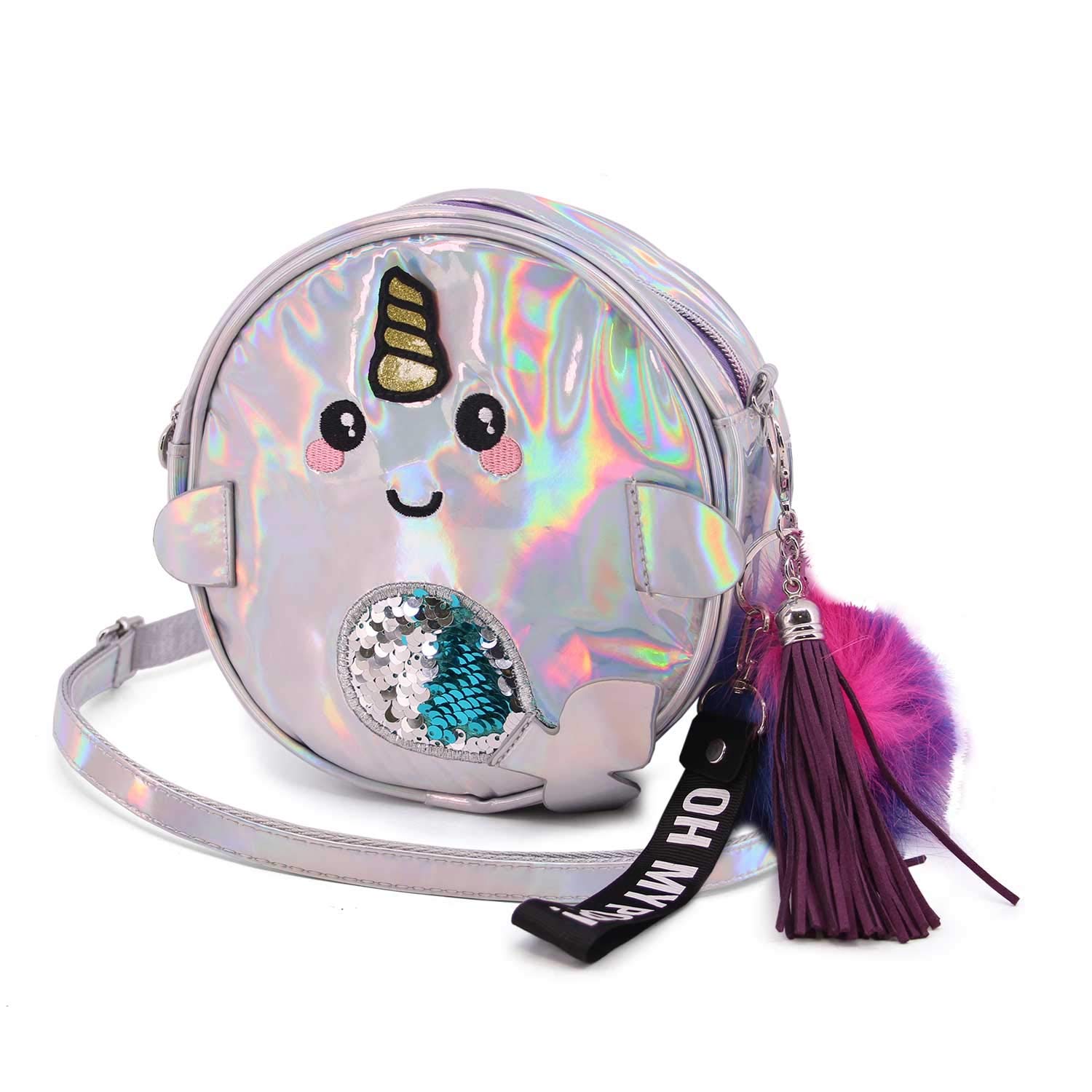 oh-my-pop-sac-bandouli-re-rond-enfant-cha-ne-110-cm image 1