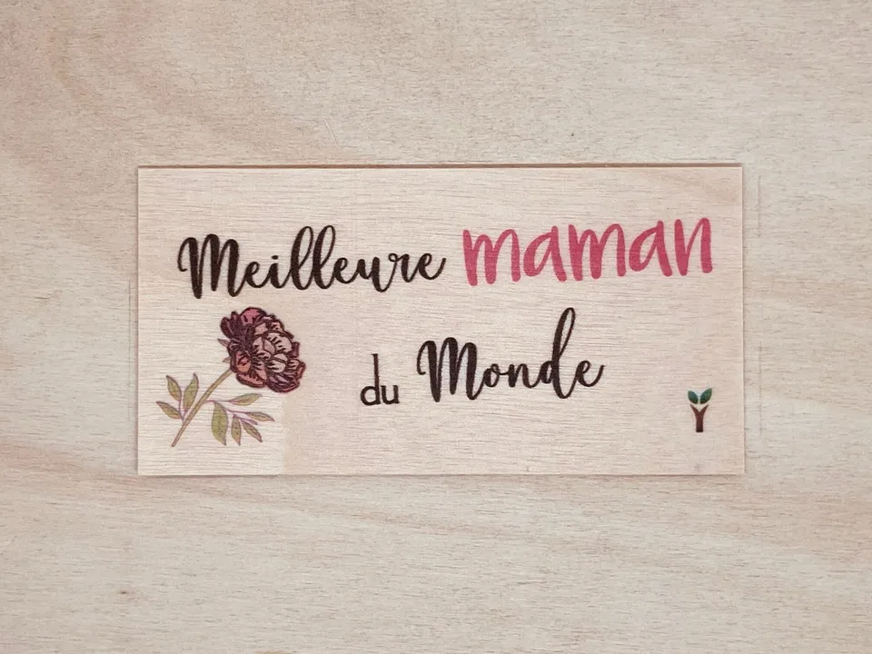 hylarion-meilleure-maman-carte-bois-cadeau image 1